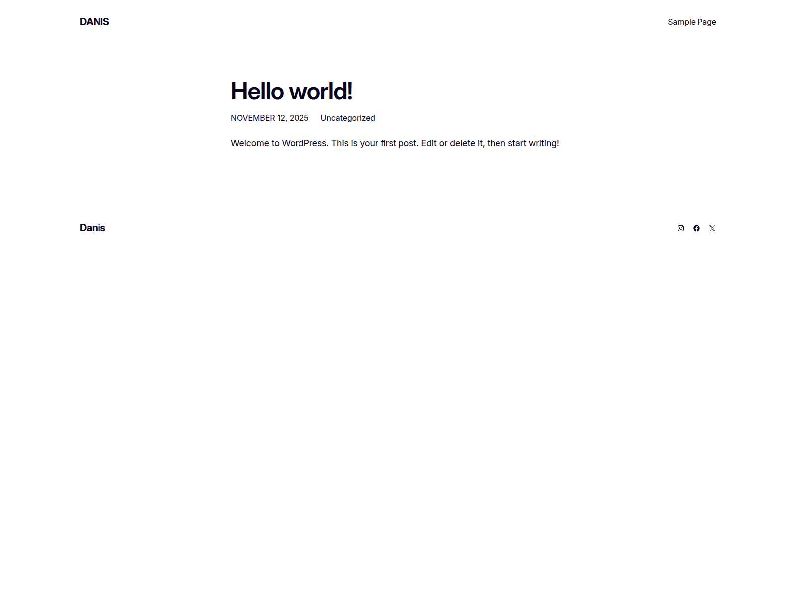 Screenshot of danis-hf6x074glg.live-website.com