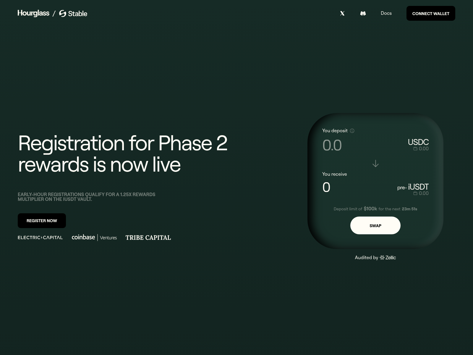 Screenshot of update-hourglass.app