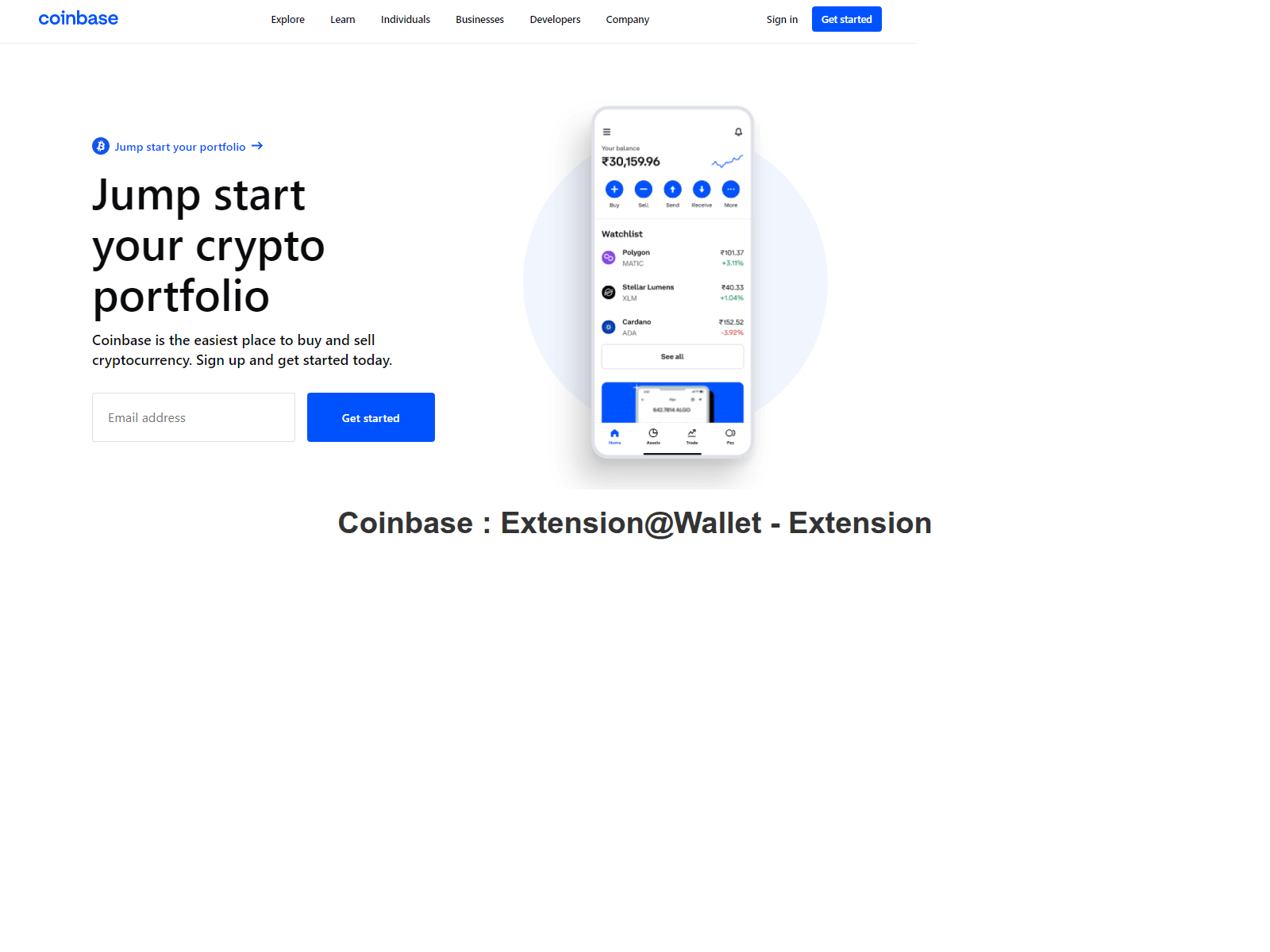 Screenshot of cionesestensiion.webflow.io