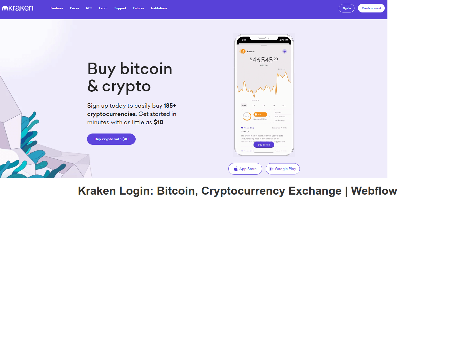 Screenshot of krieakeinlogaen.webflow.io