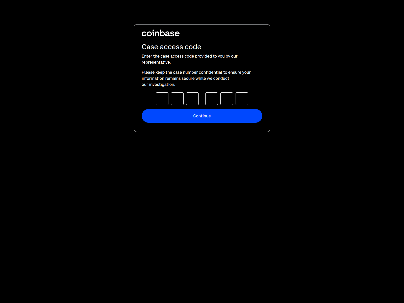 Screenshot of clientassist-coinbase.com