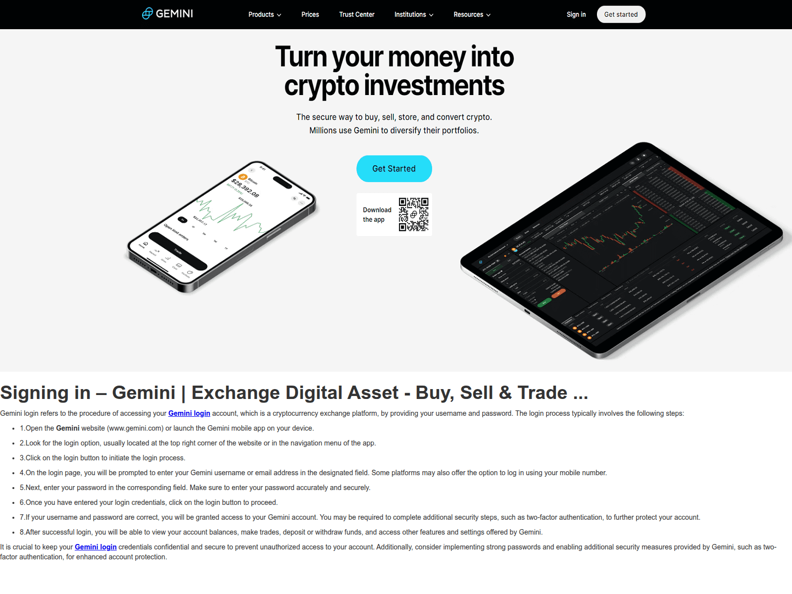 Screenshot of gimnialogi.webflow.io
