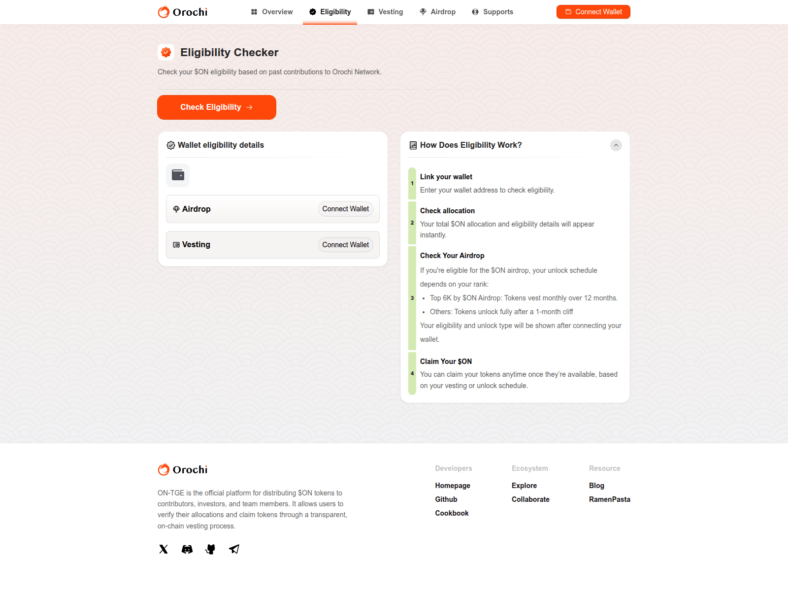 Screenshot of orochi.run