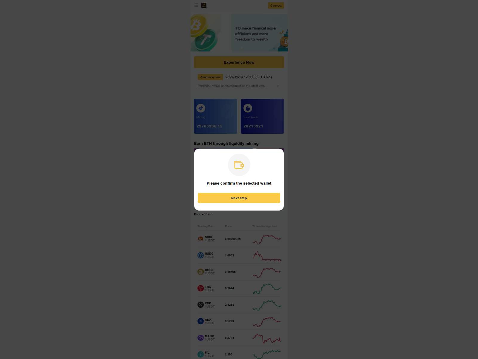 Screenshot of vvegea.com