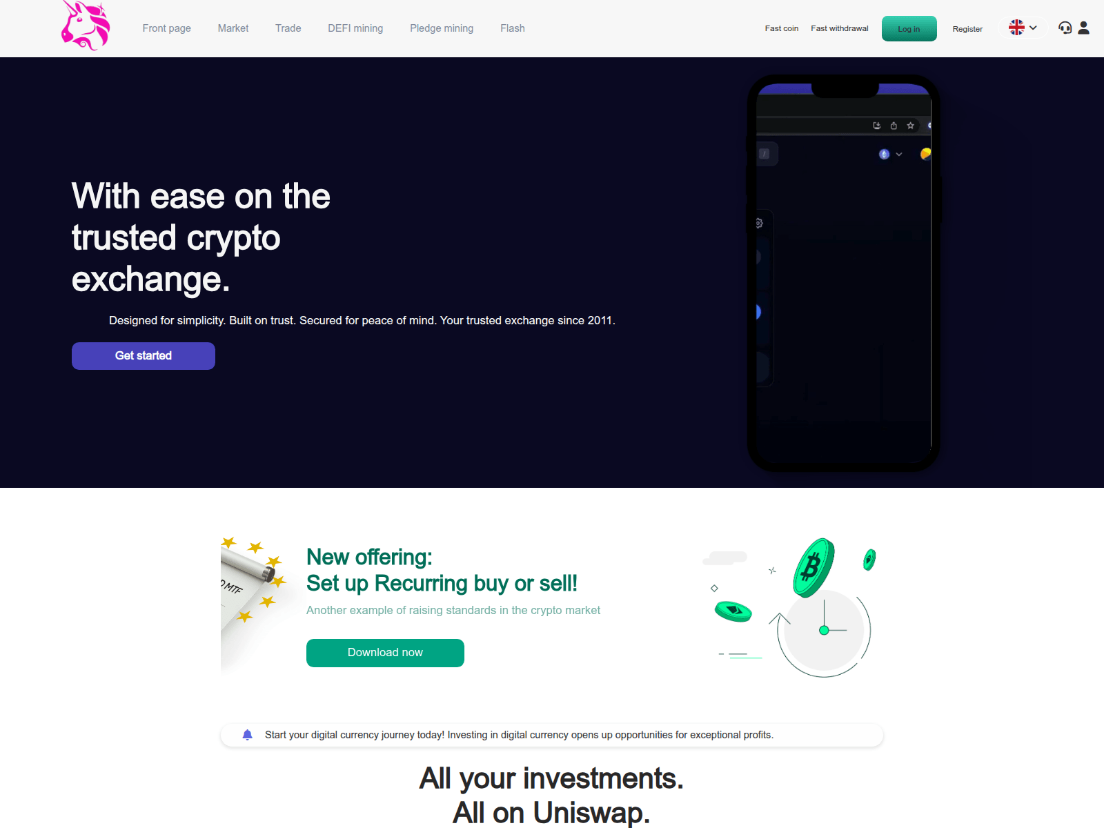 Screenshot of kalibitex.top