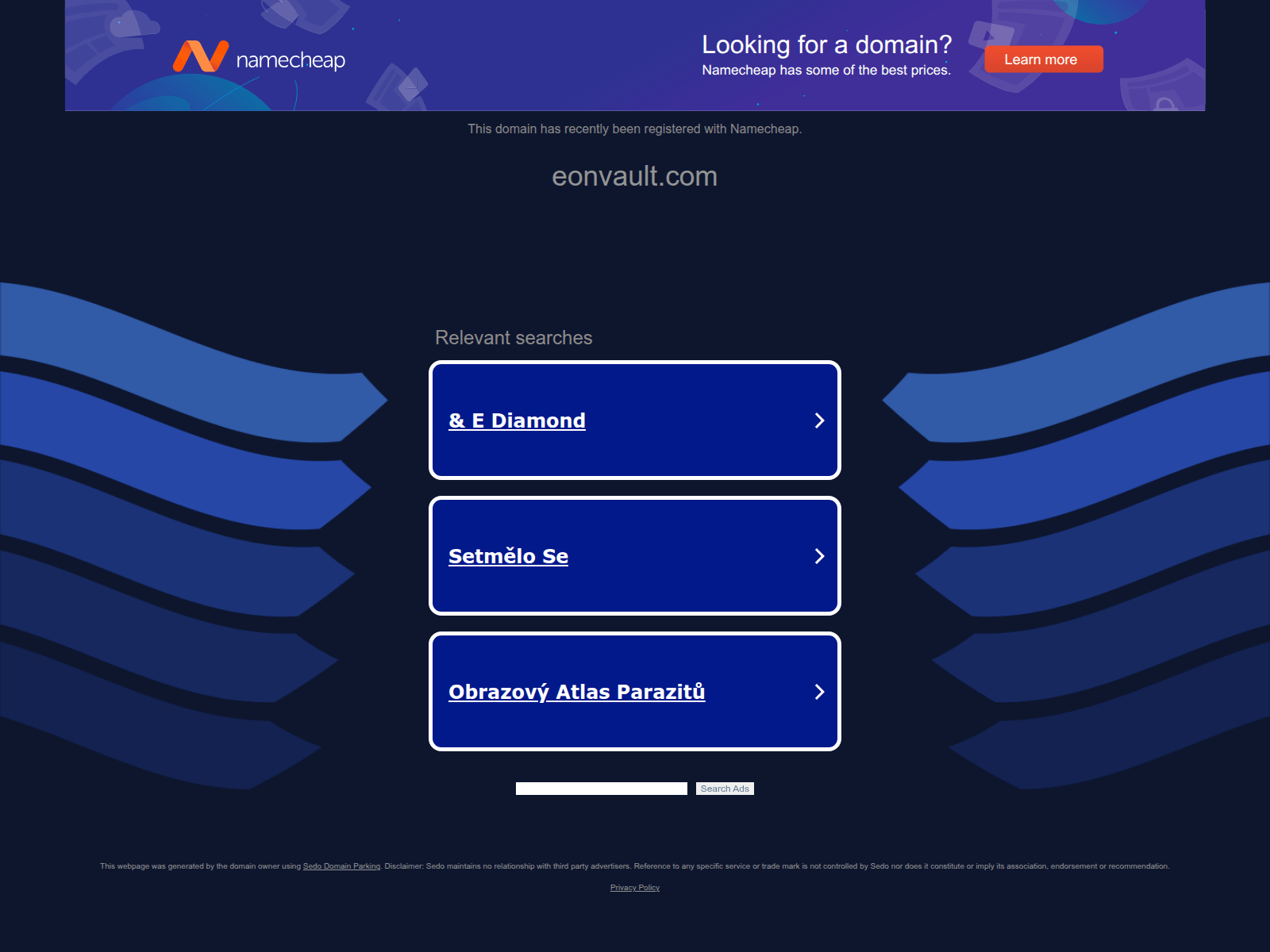 Screenshot of eonvault.com