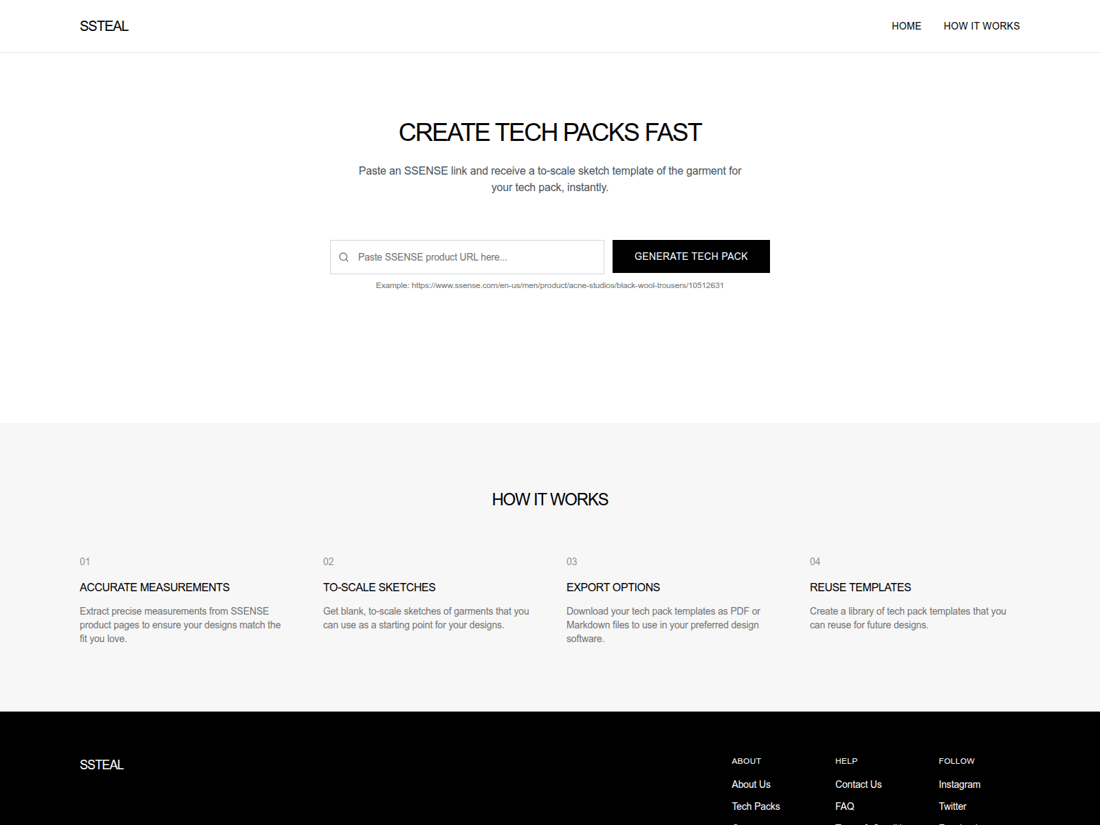 Screenshot of ssteal.com