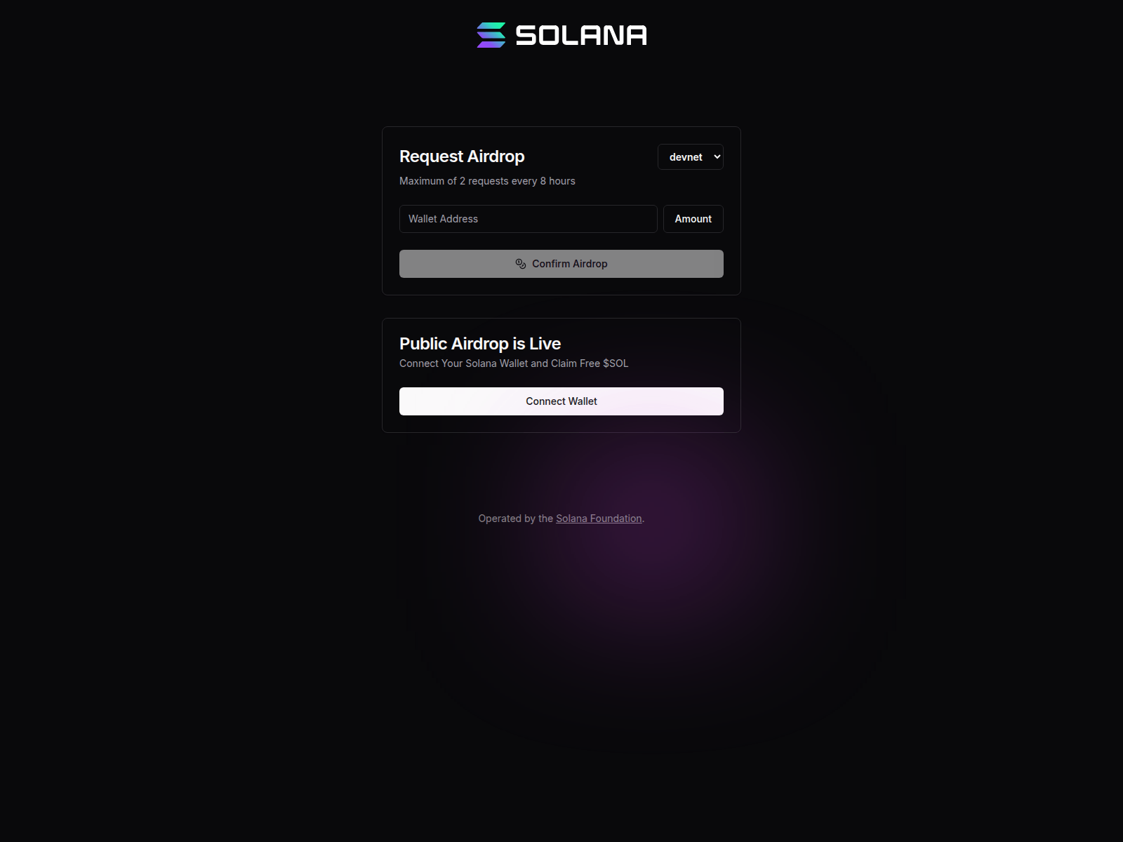 Screenshot of rewards-solana.com