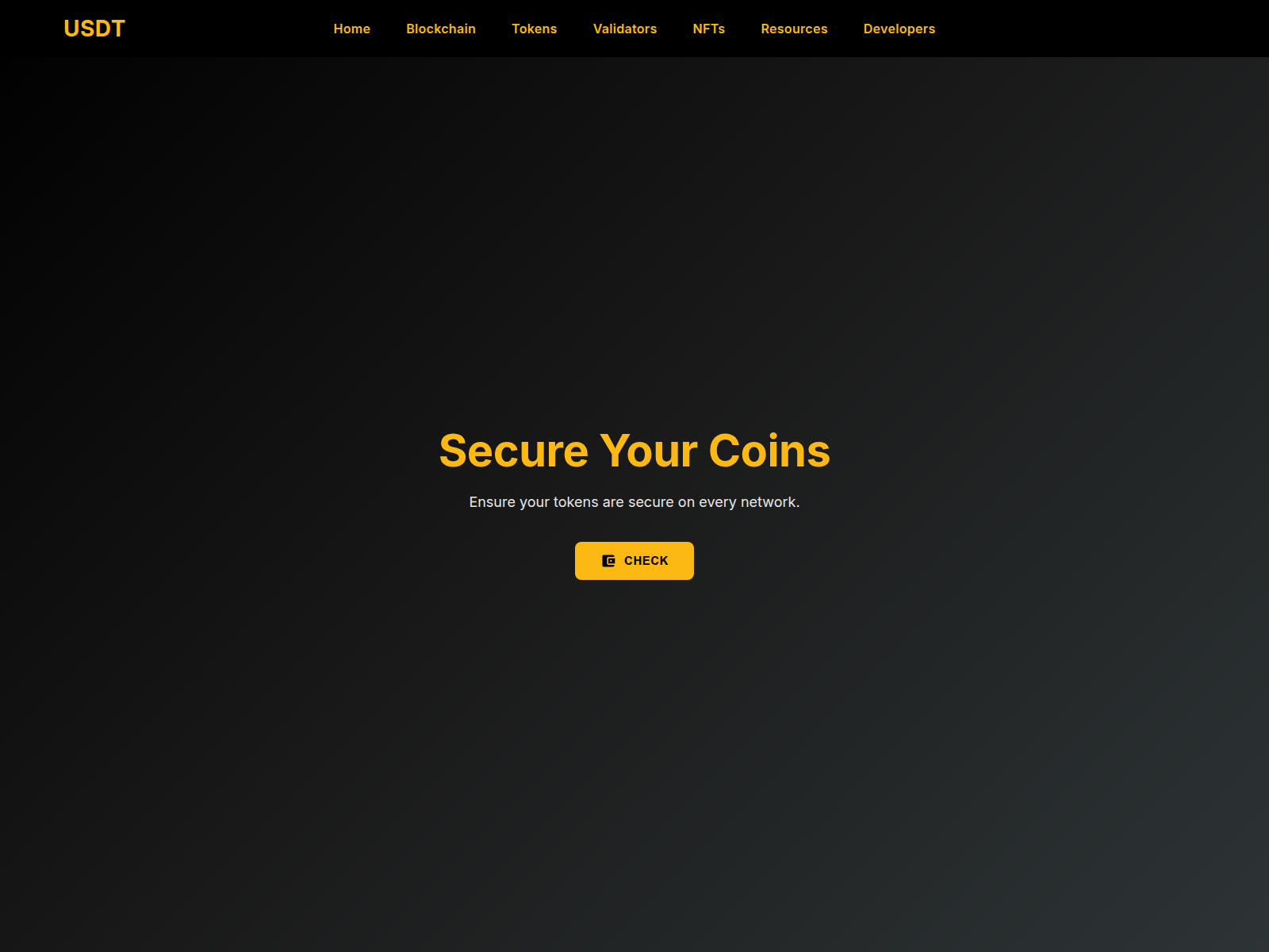 Screenshot of transferusdt.network