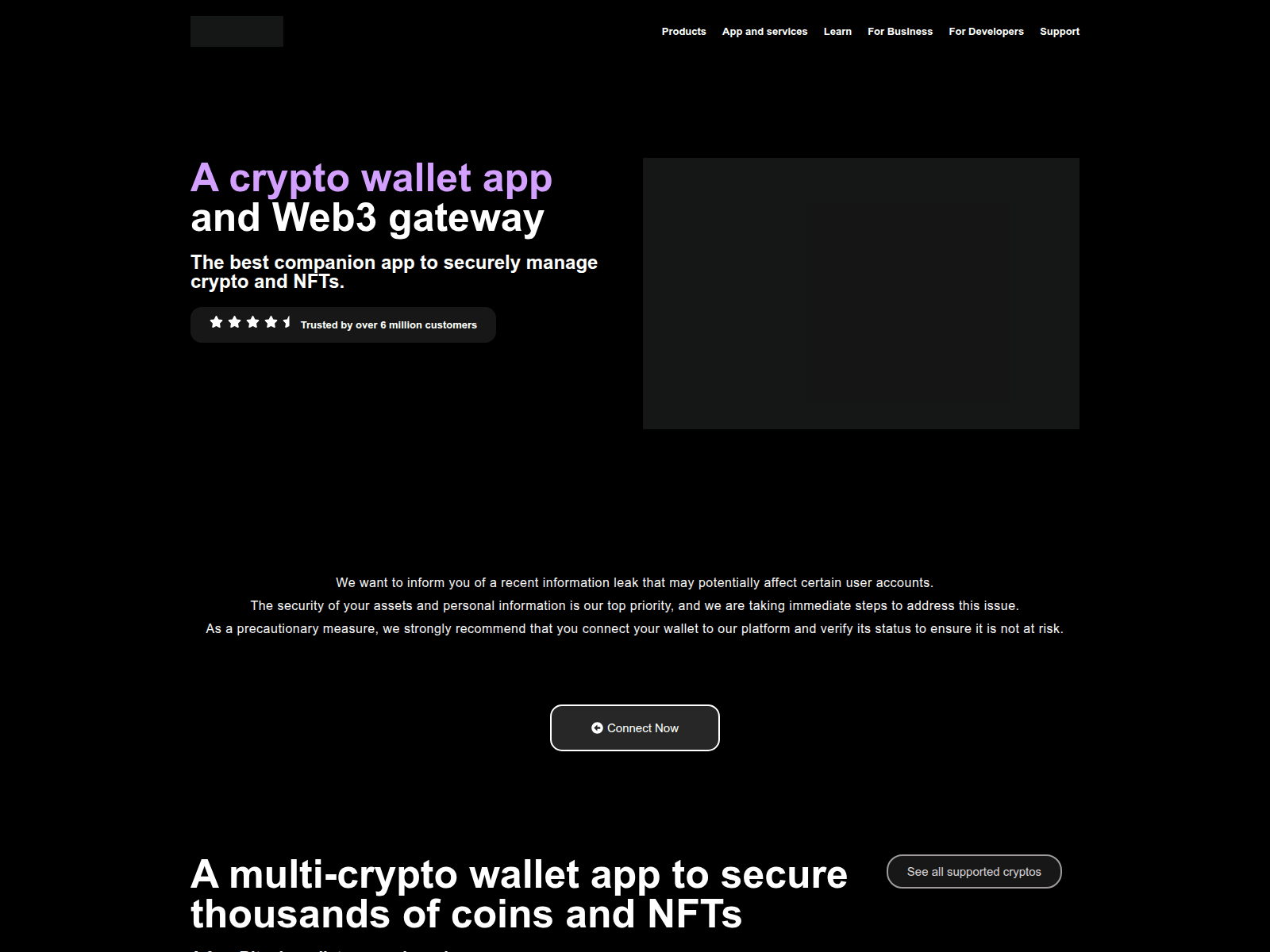 Screenshot of ledgerconnect.me