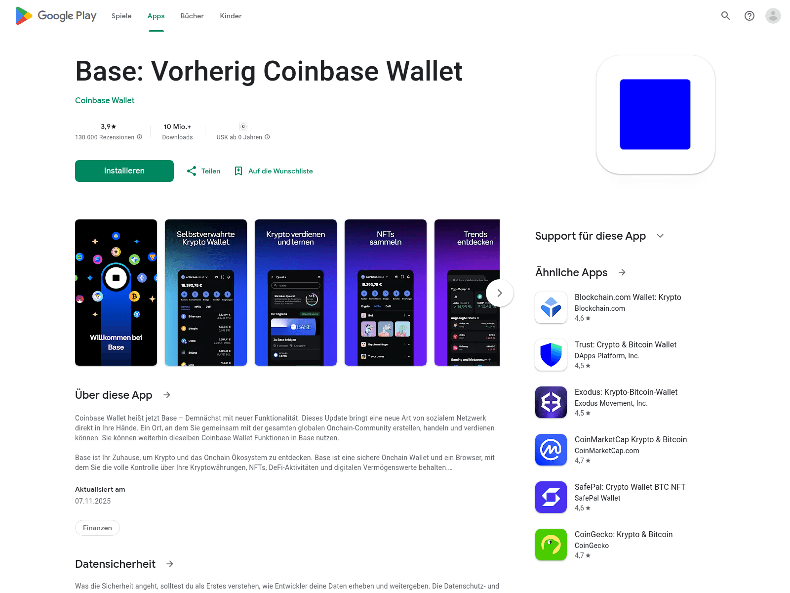 Screenshot of basecoinabf.com