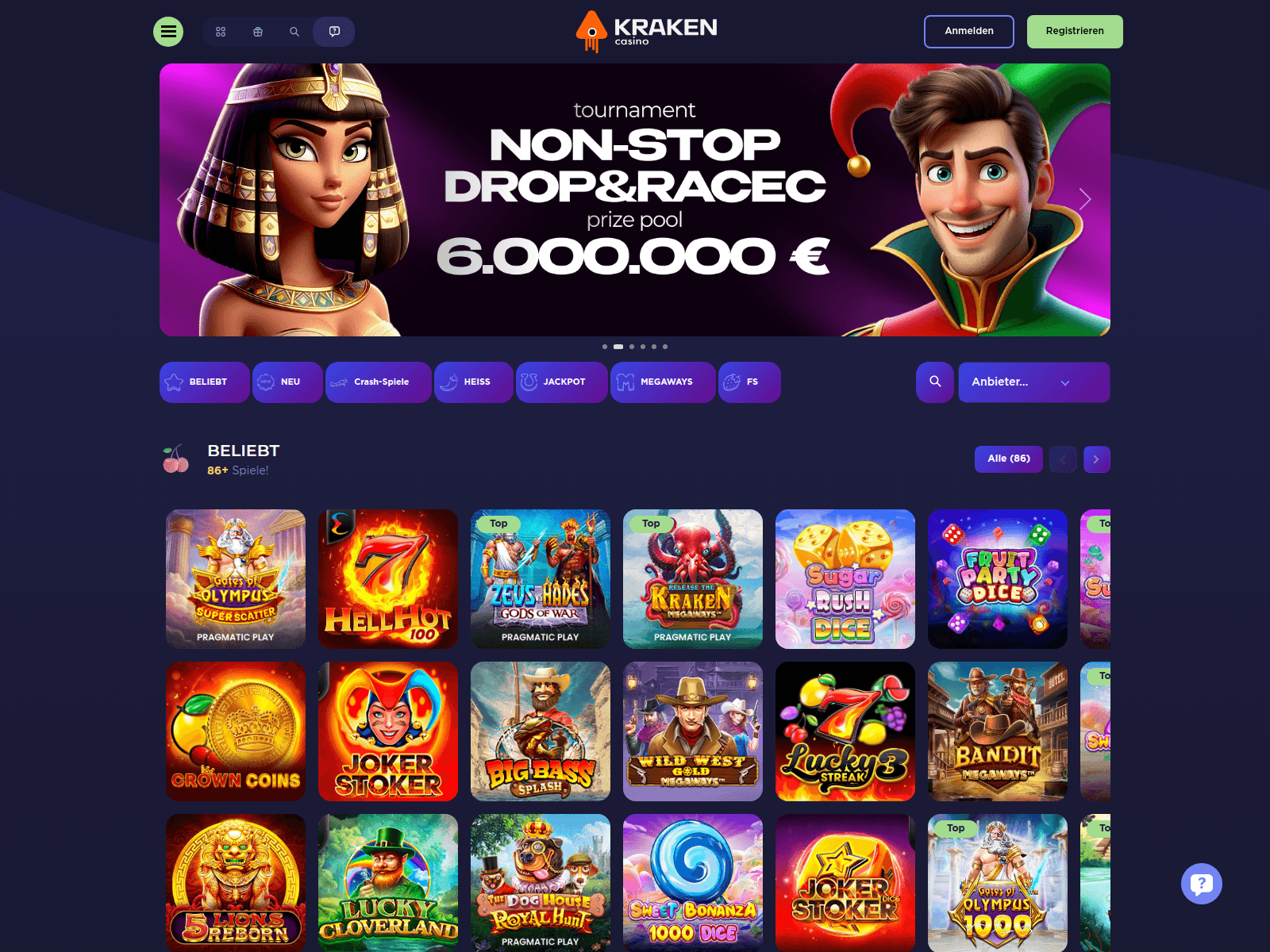 Screenshot of krakenru.com