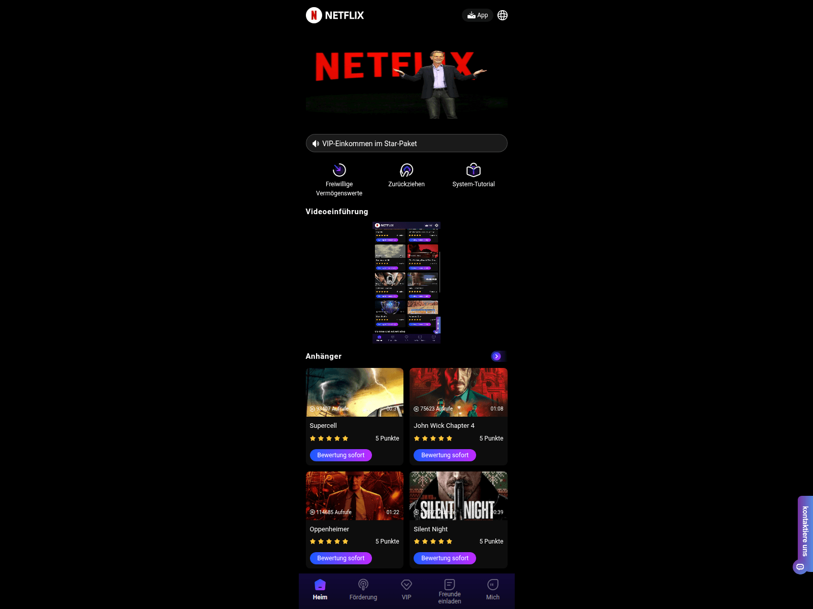 Screenshot of netflix-usdt.com