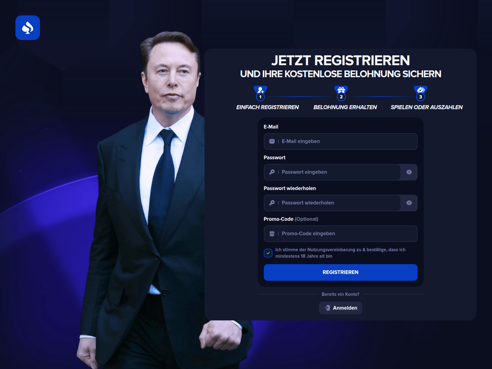 Screenshot of meivex.com