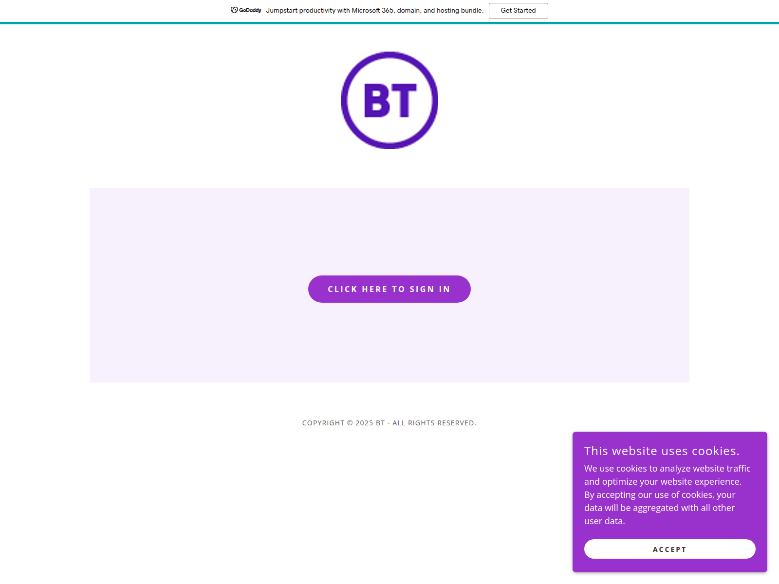 Screenshot of site-q91z6r31h.godaddysites.com