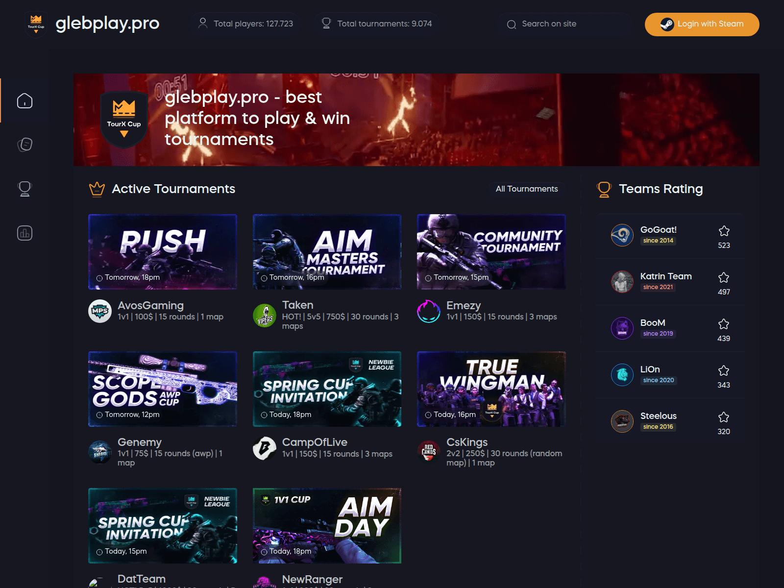 Screenshot of glebplay.pro