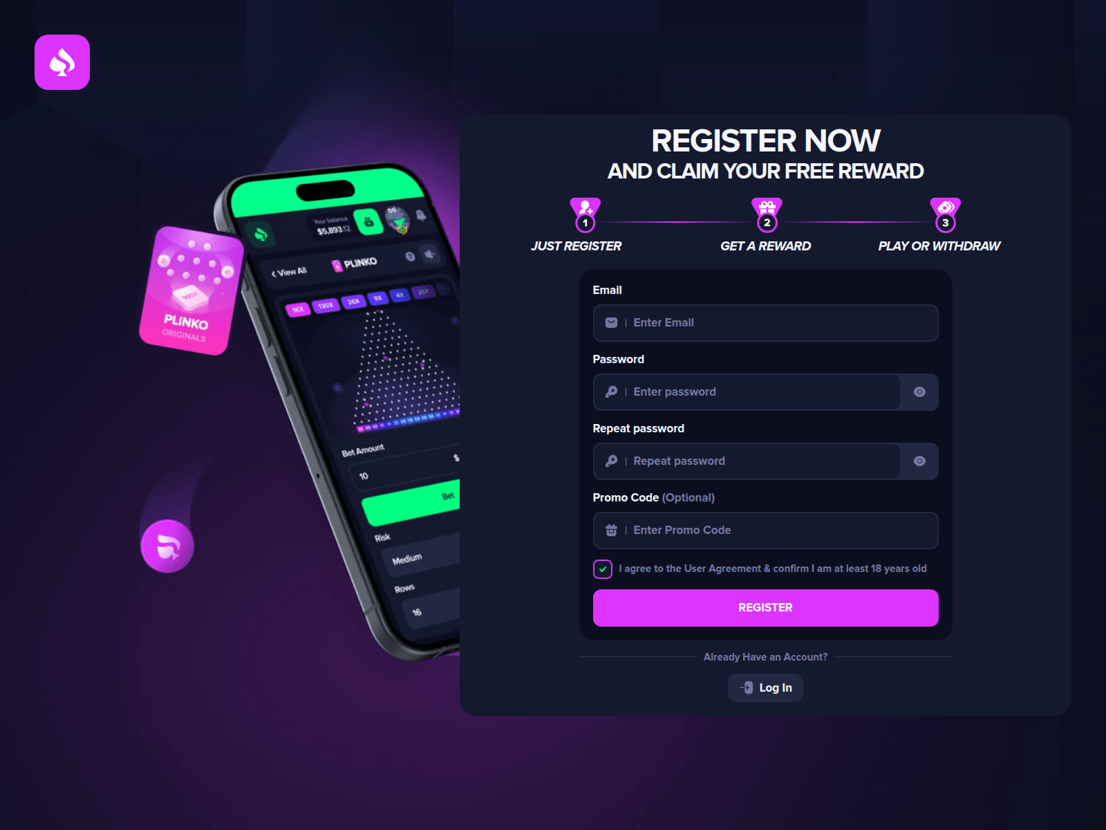 Screenshot of winnex.cc