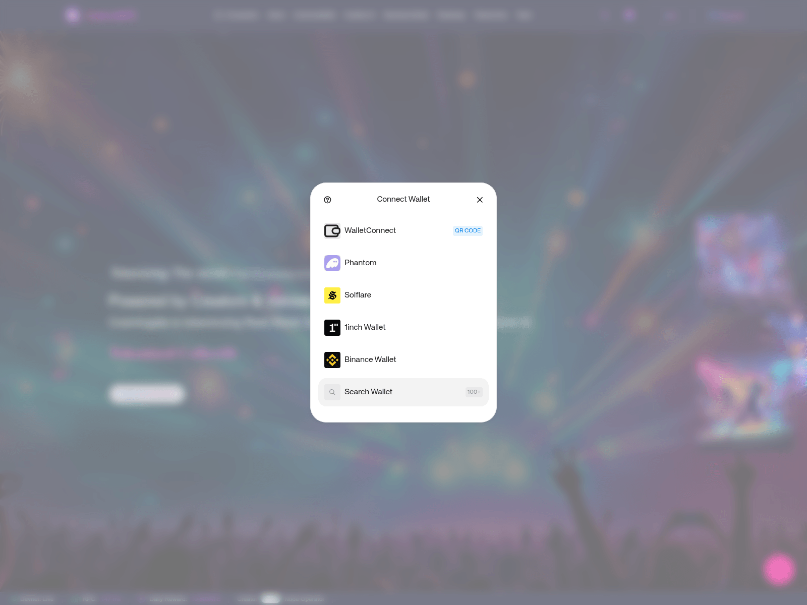 Screenshot of cosmicsolana.com