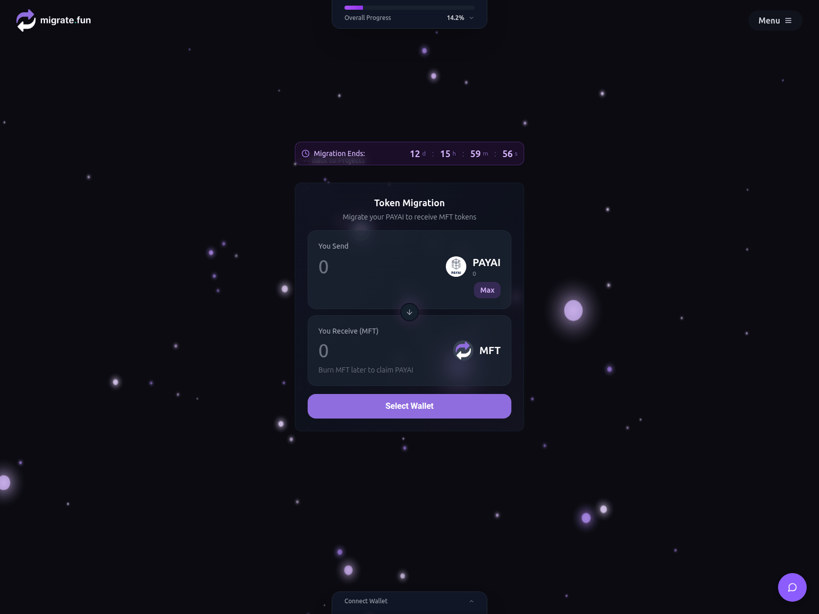 Screenshot of payai-migrate.fun