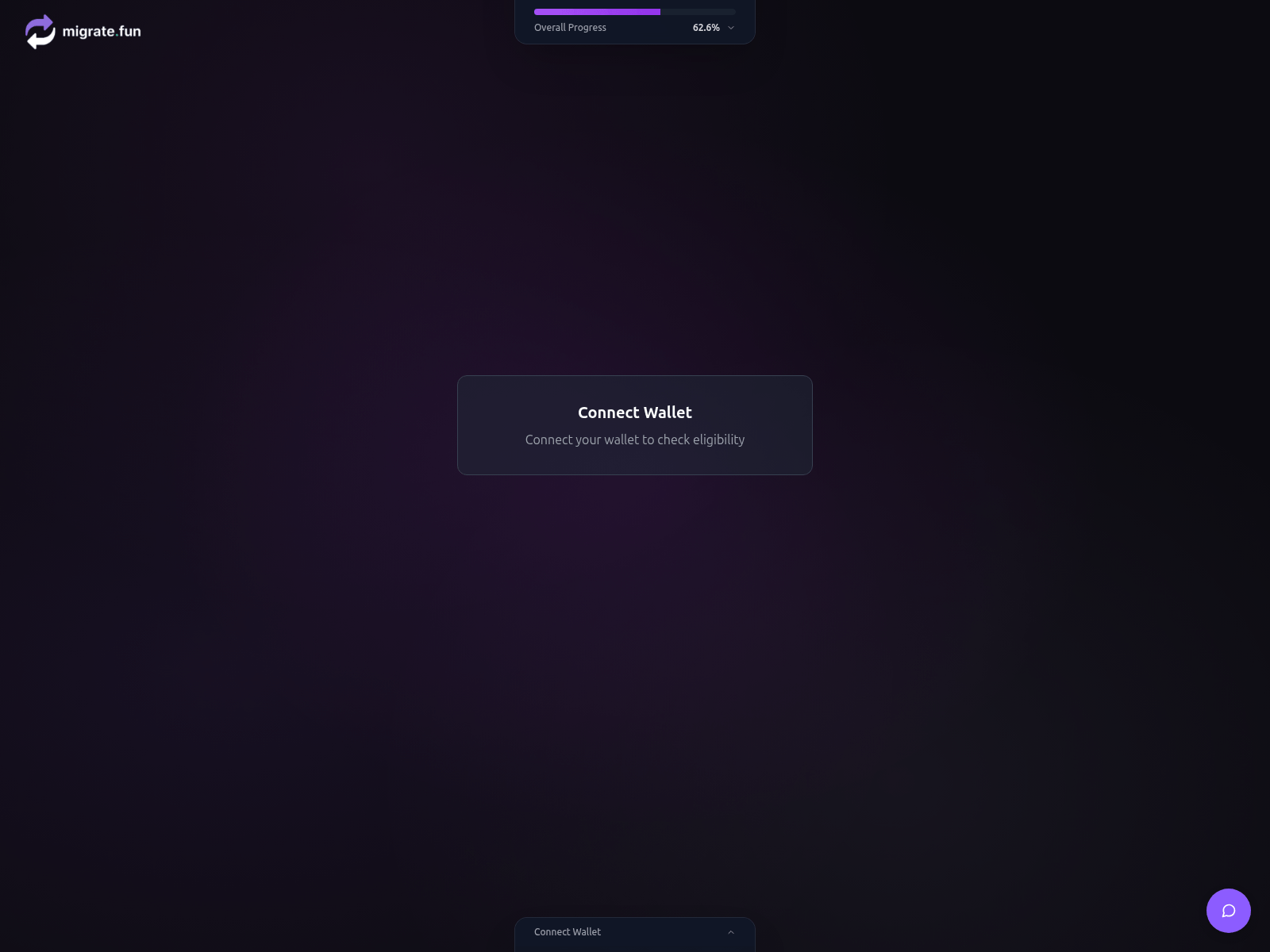 Screenshot of solanaprojects-migrate.fun