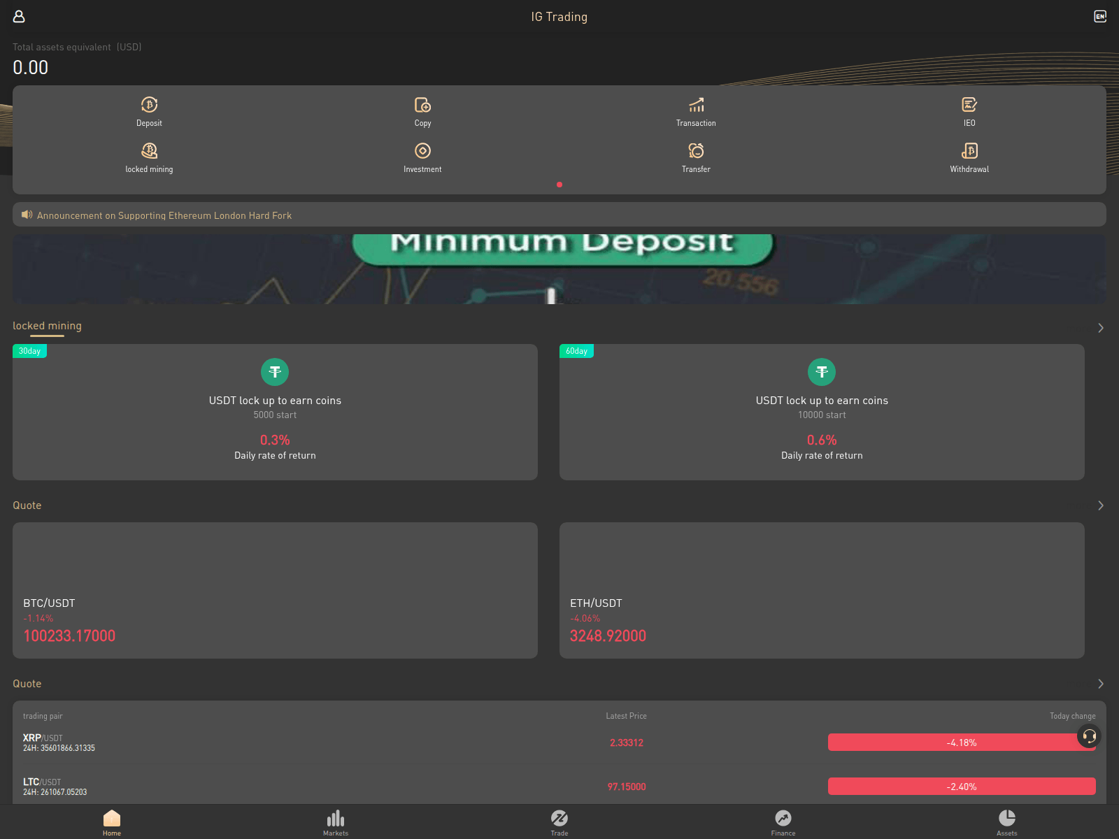 Screenshot of ig-crypto-dapp.us