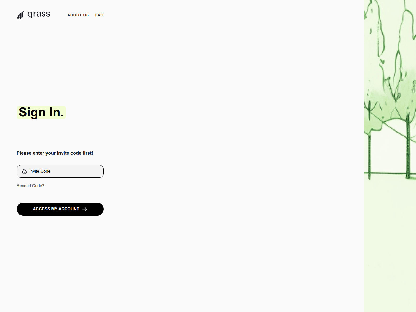 Screenshot of claims-grass.com