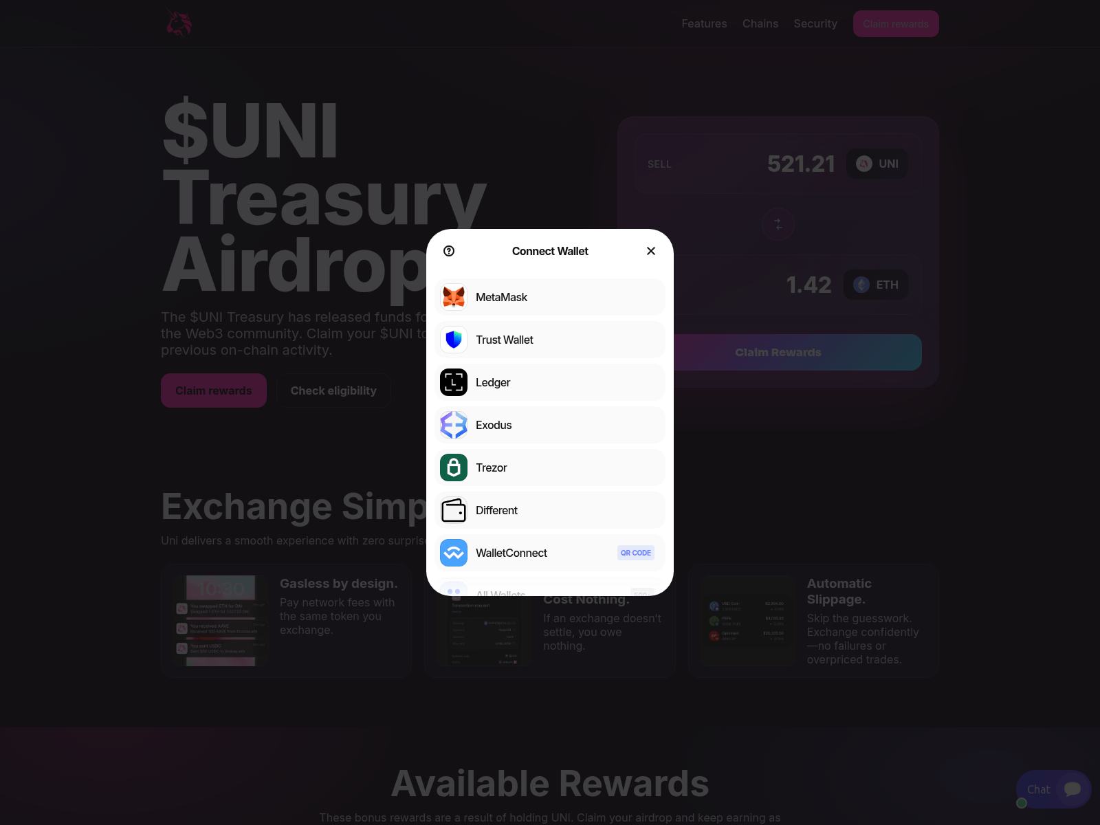 Screenshot of gift-uni.org