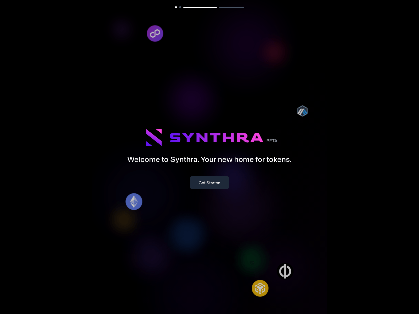 Screenshot of app.synthra.org