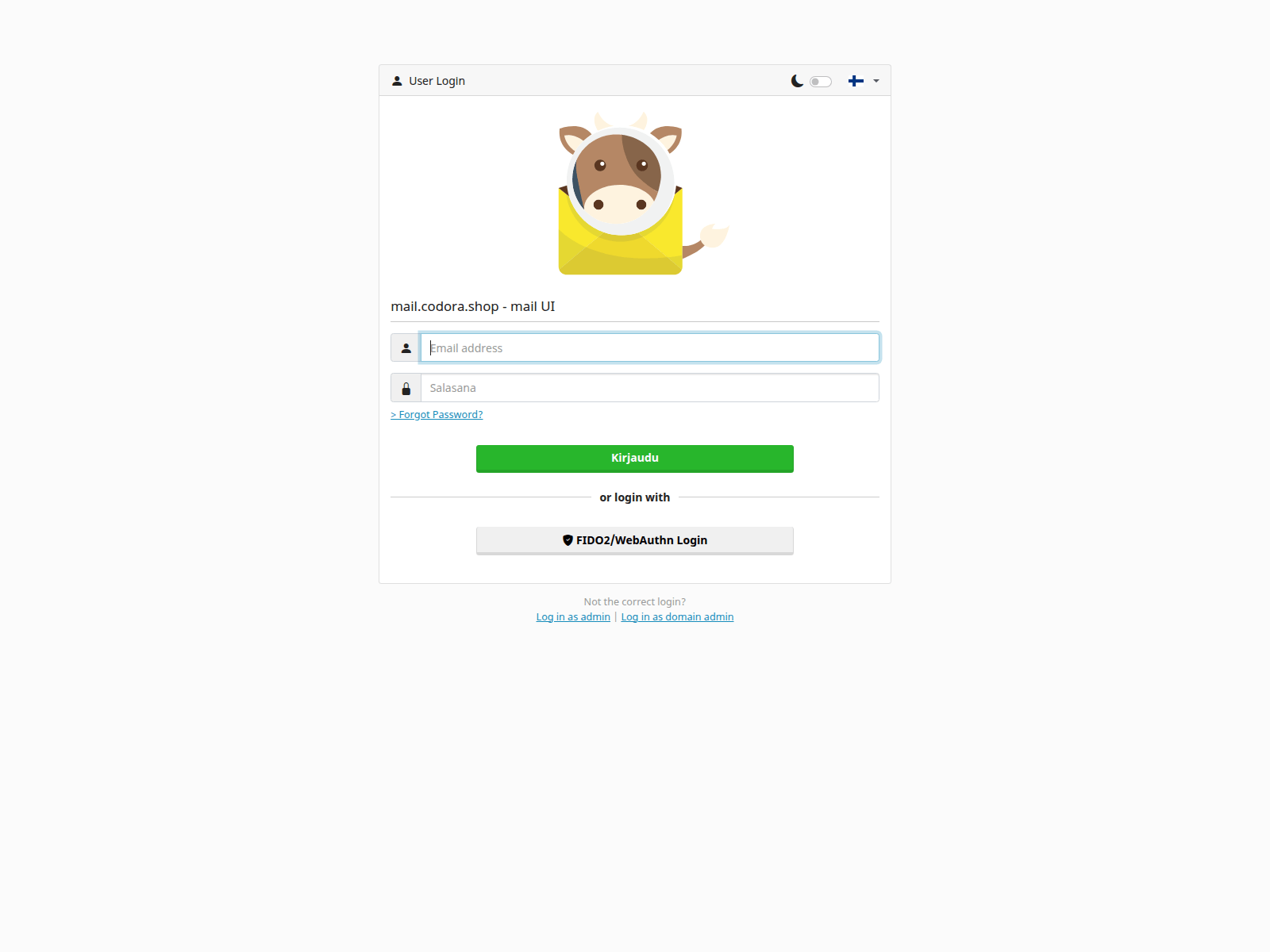 Screenshot of autoconfig.designtingleflowx.shop