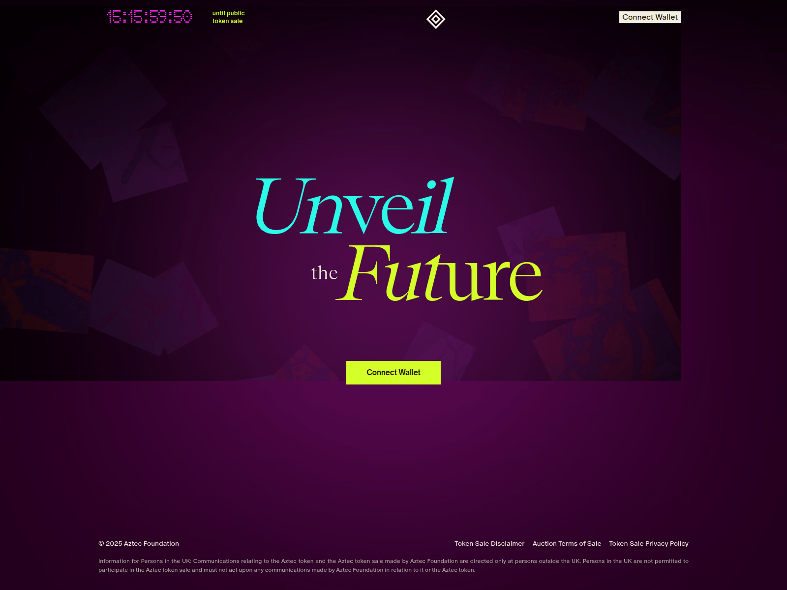 Screenshot of saleaztec.network