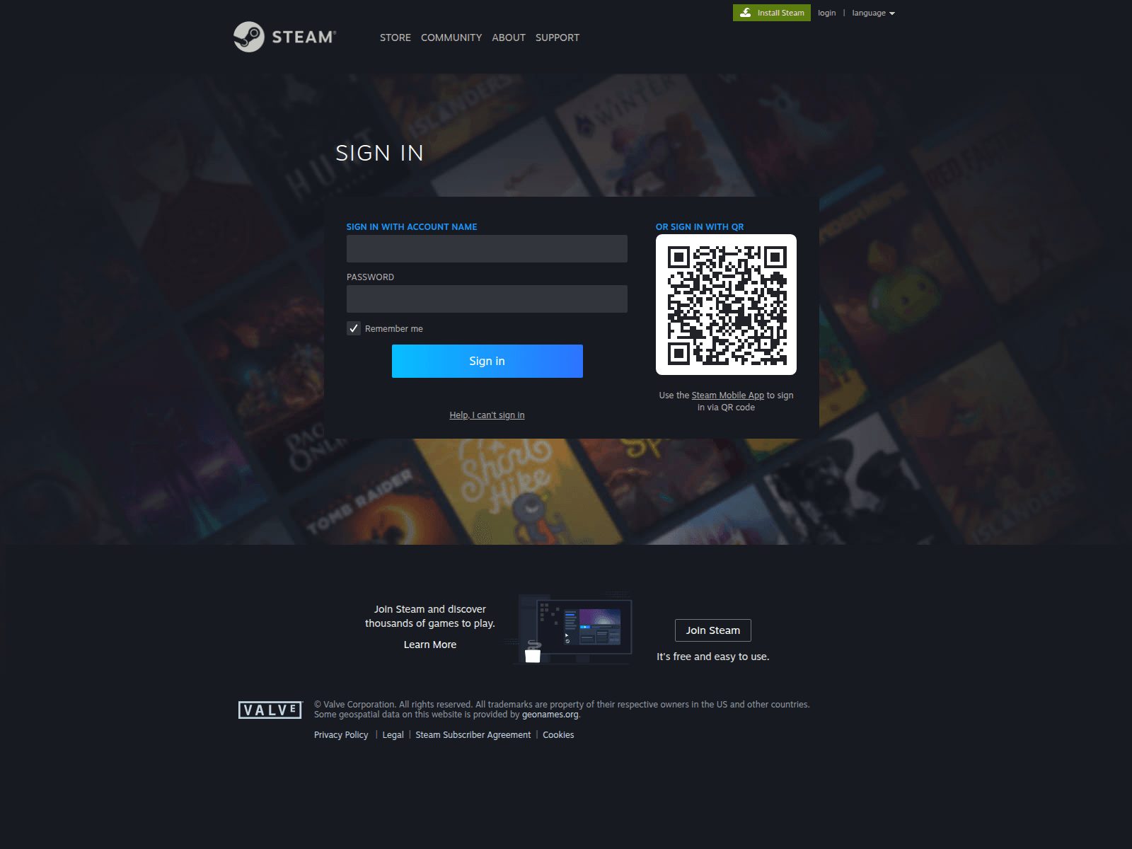 Screenshot of authg.rustomega.net