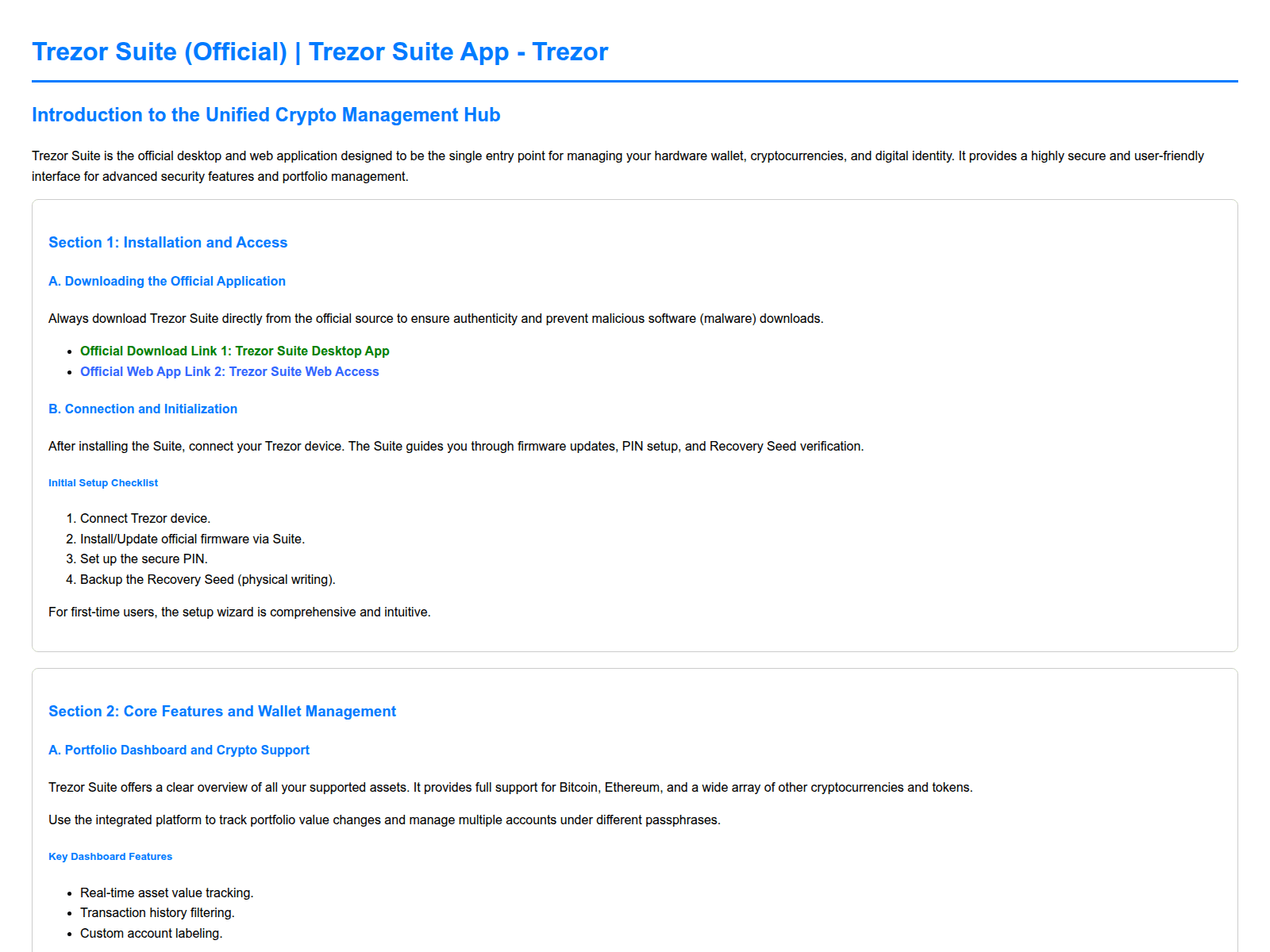 Screenshot of suites-trezri-en.pages.dev
