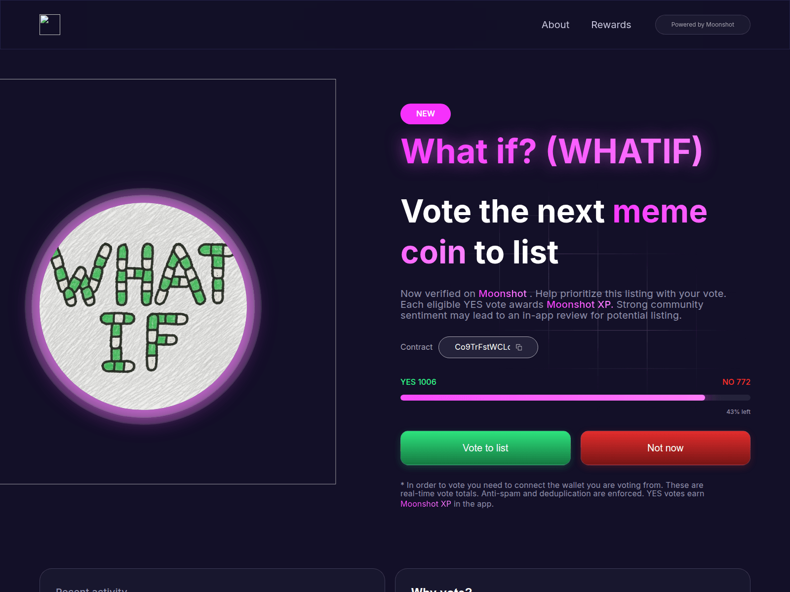 Screenshot of moonshot-votelist.com