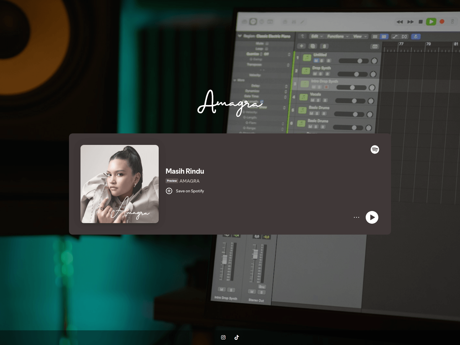 Screenshot of ninenotemusic.com