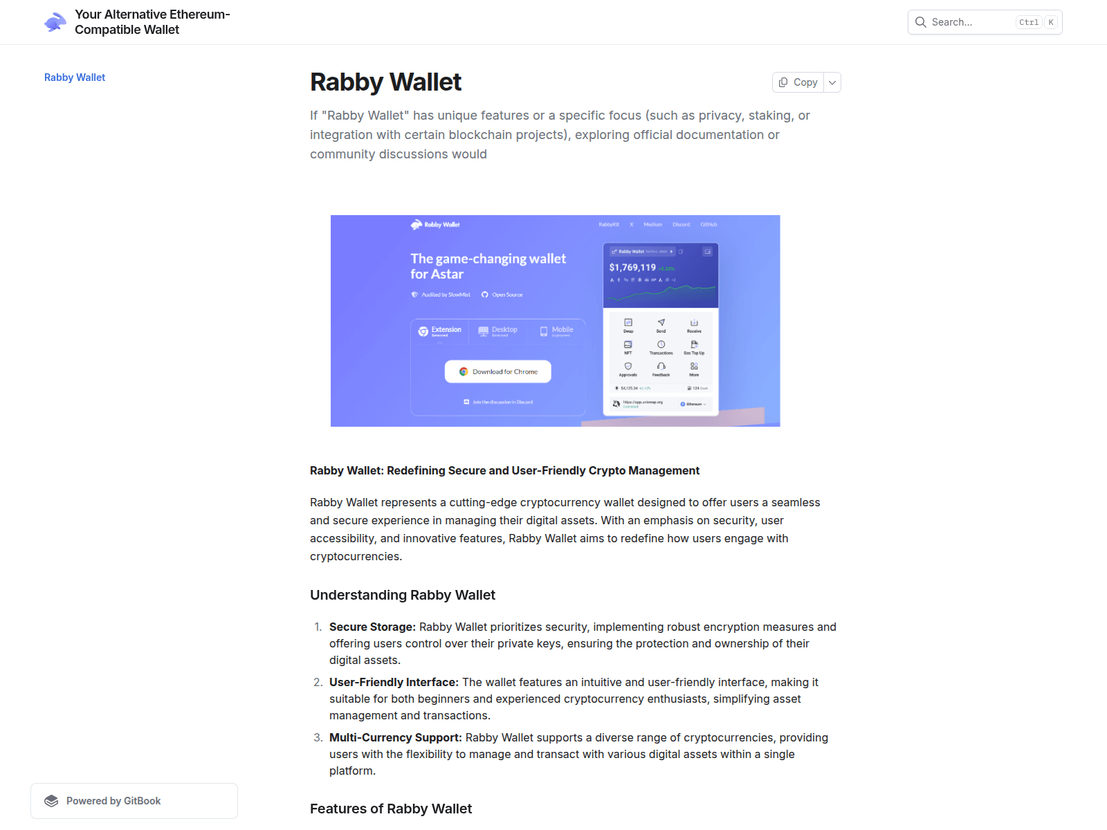 Screenshot of rarbeywaletd.gitbook.io