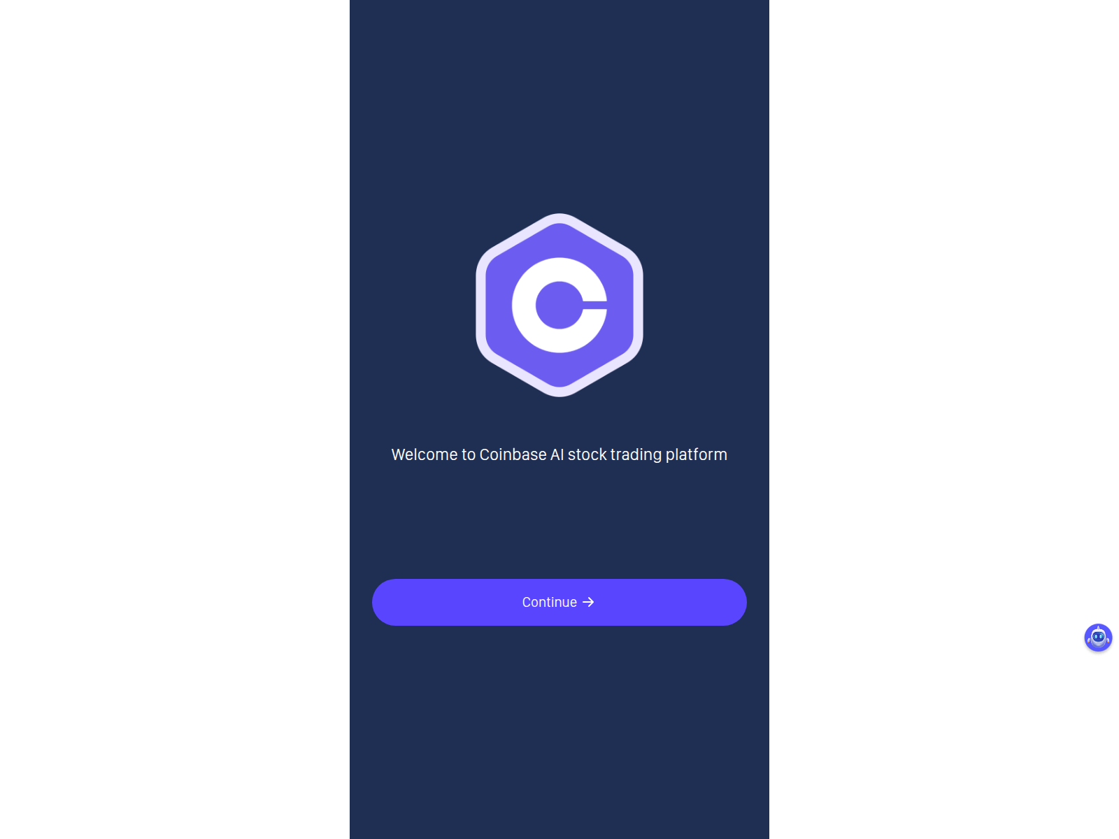 Screenshot of coinstockai.com