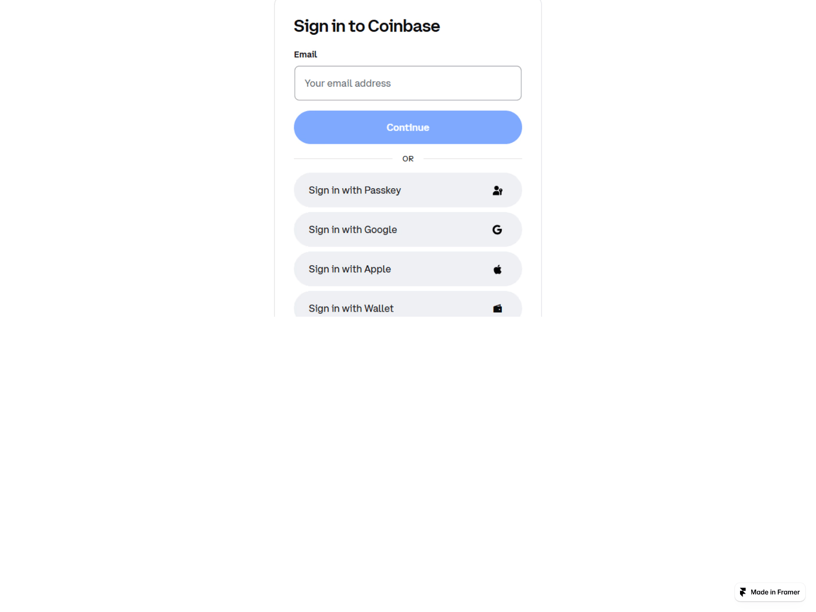 Screenshot of web-coinbsa-portal.framer.website