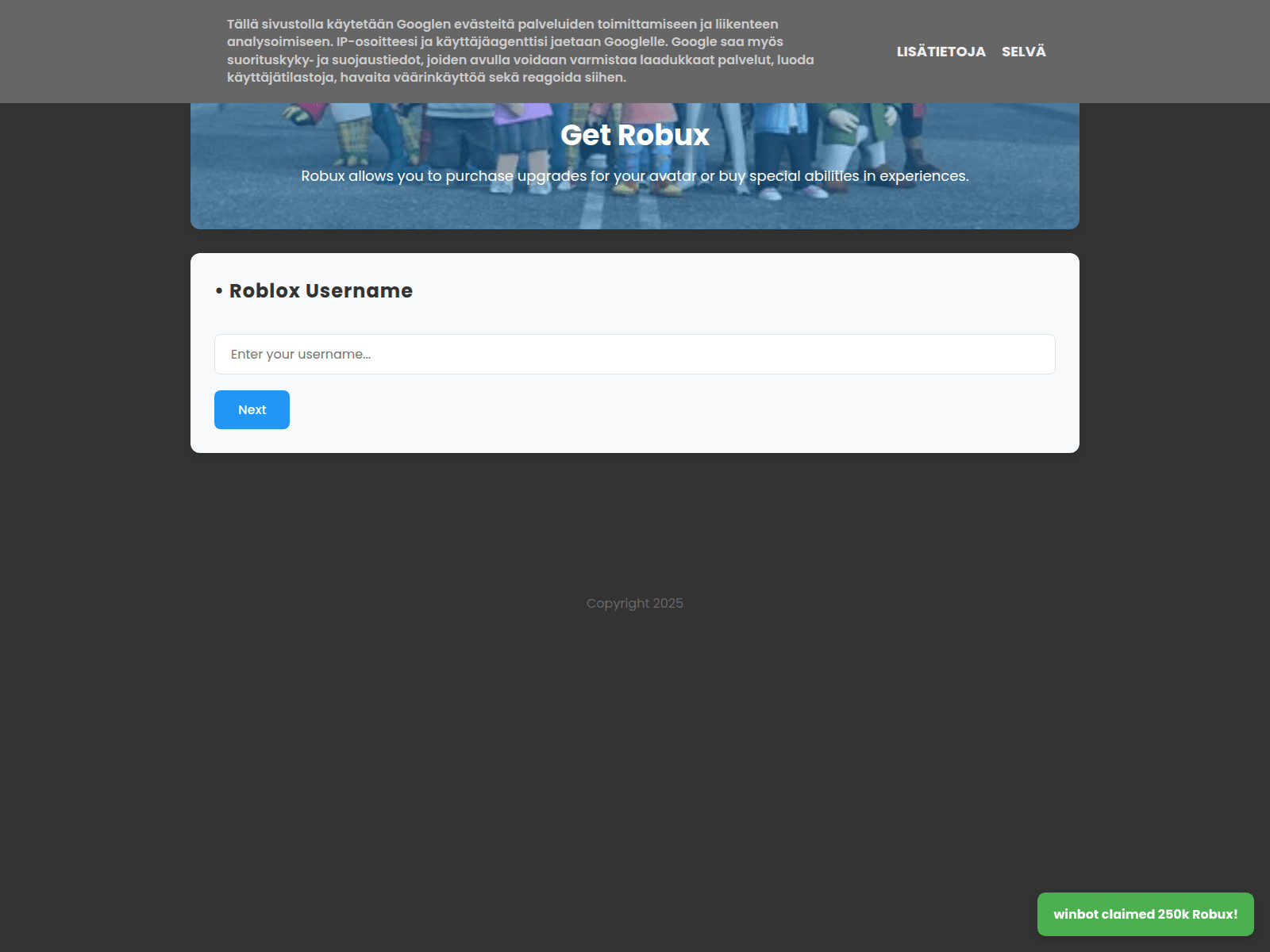 Screenshot of rbx025k.blogspot.fi