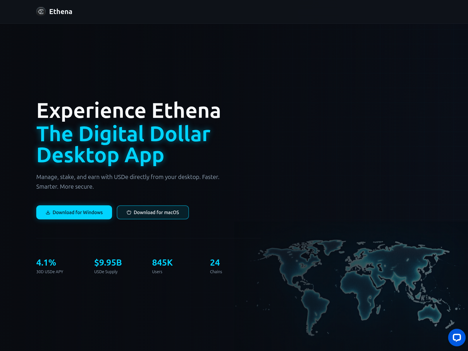 Screenshot of ethenadesktop.xyz