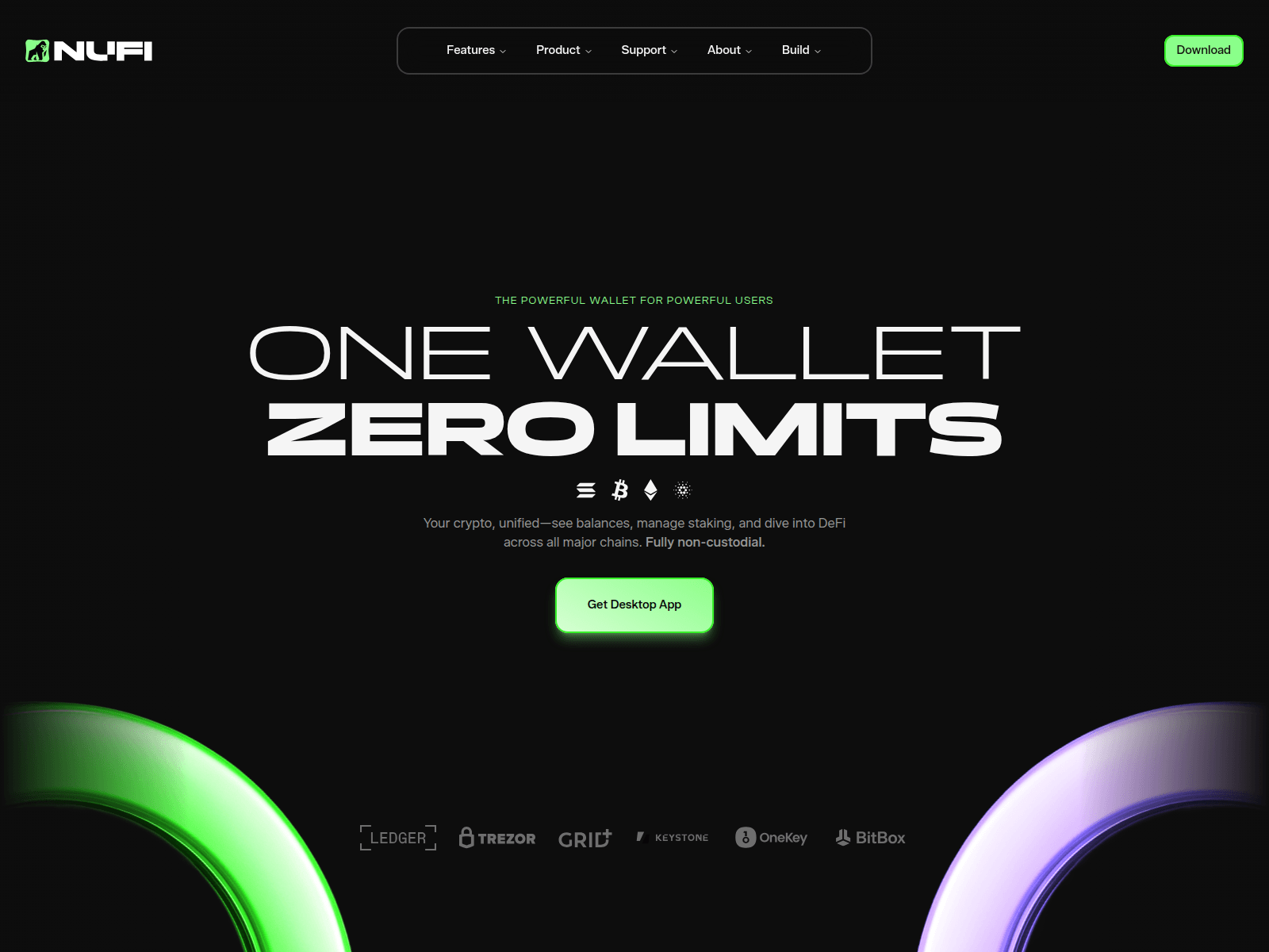 Screenshot of nufi.pro