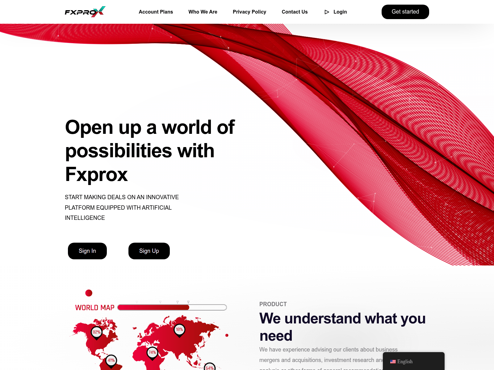 Screenshot of fx-proxx.com