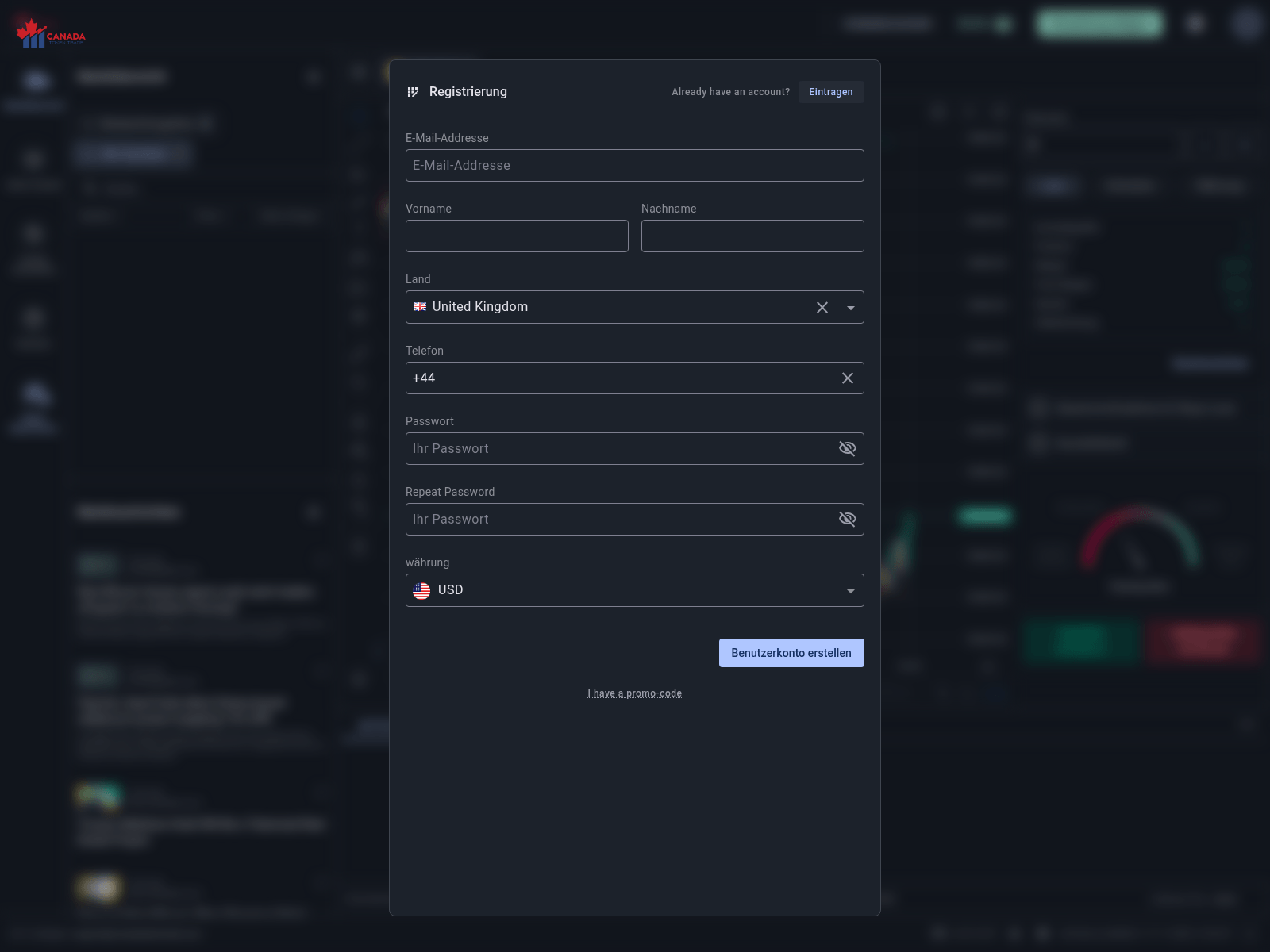 Screenshot of ops.canada-tokentrd.com