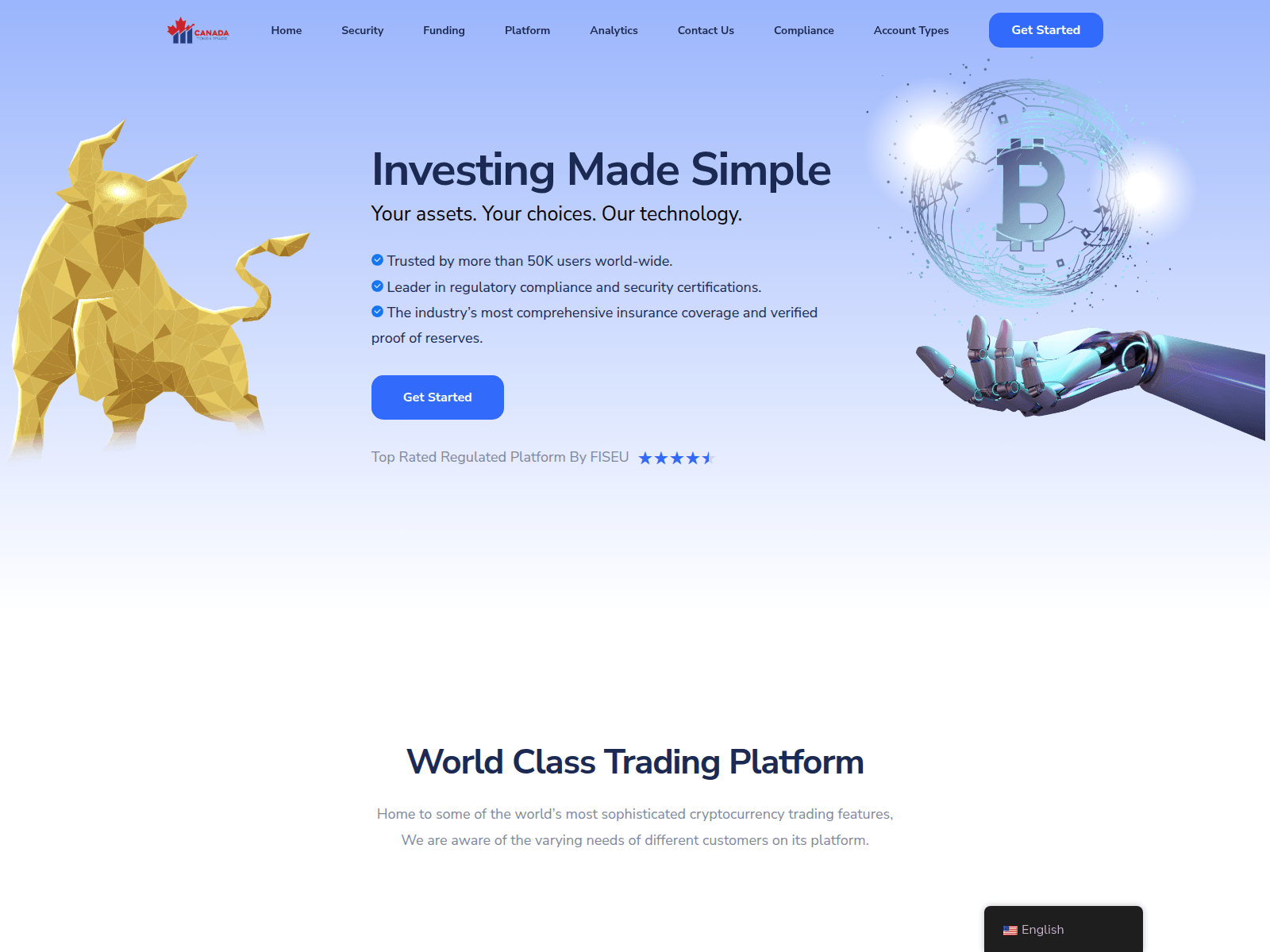 Screenshot of canadatokentrd.com