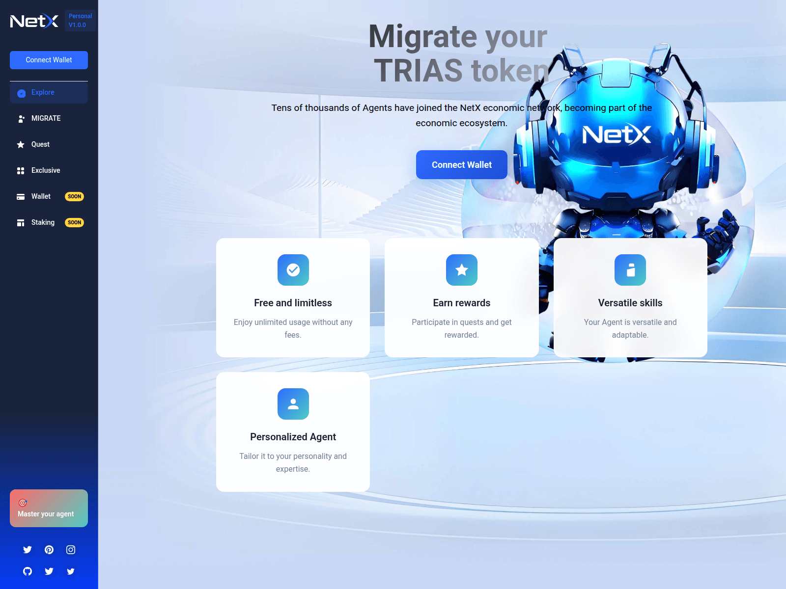 Screenshot of netxs-world.vercel.app