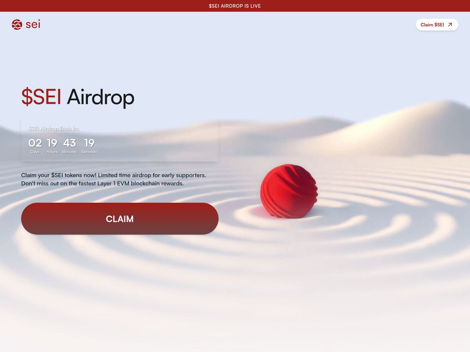 Screenshot of sei-network.com