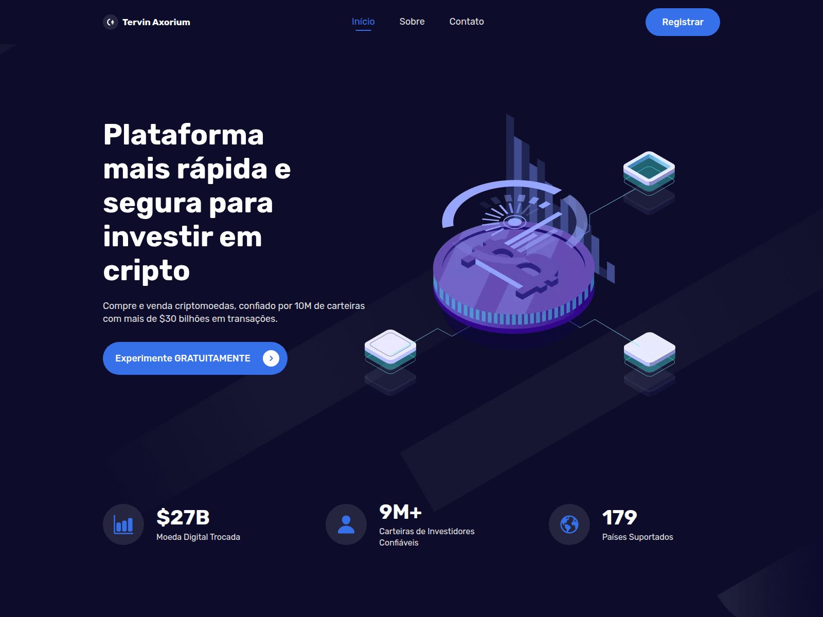 Screenshot of tervinaxoriumofficial.com