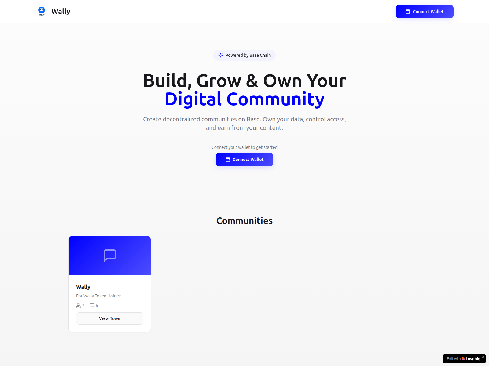 Screenshot of walrex.xyz