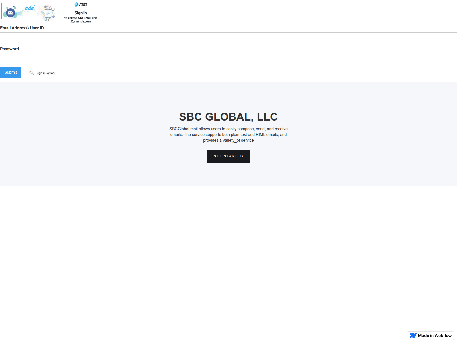 Screenshot of scbverify.webflow.io