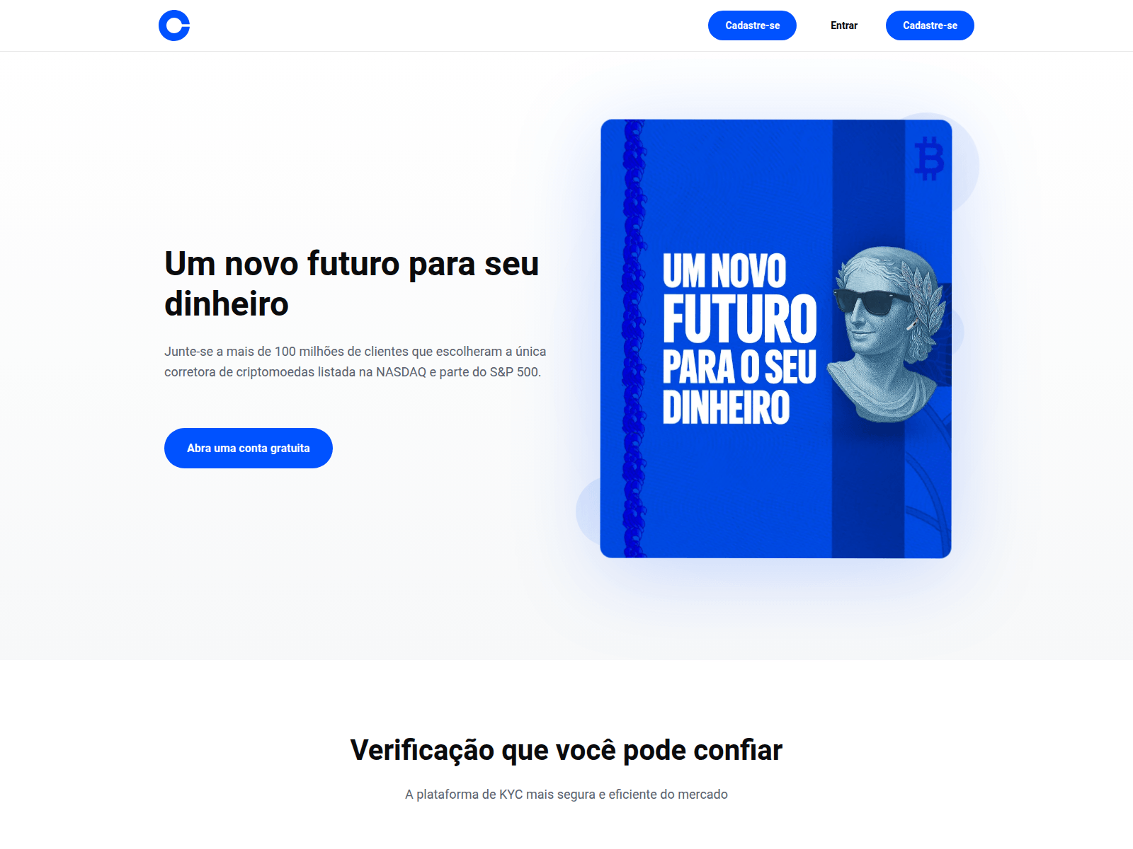Screenshot of coinbasebrasil.shop