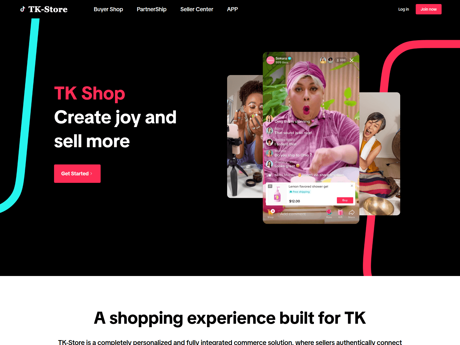 Screenshot of serenefinds.xyz